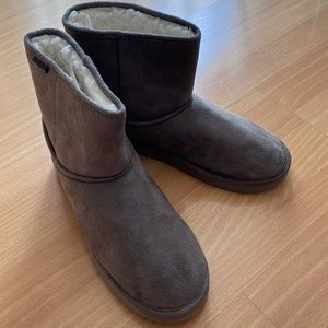 NEW Women’s H&M grey warm lined boots Size 8